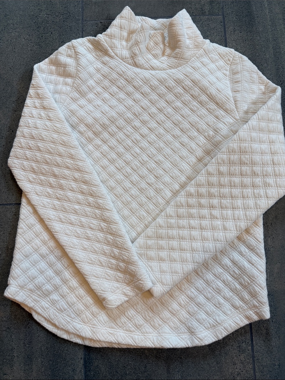 Women’s J. Crew Quilted Turtleneck Sweater